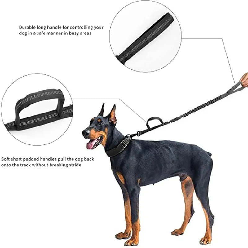 Tactical Dog Collar Leash Set, Adjustable Military Collar