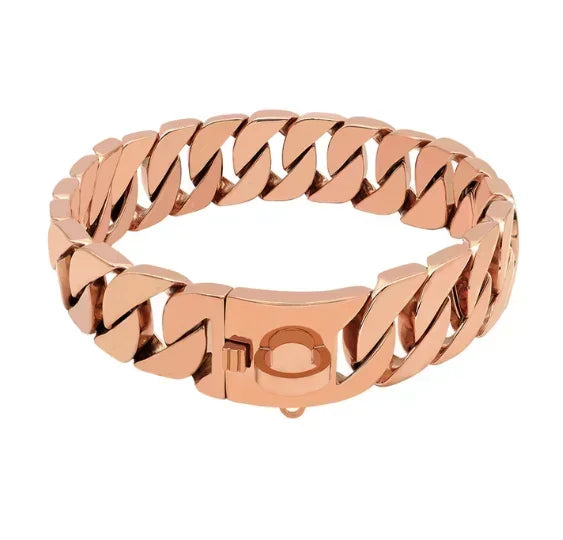 32MM Wide Strong Metal Dog Chain Collars\Necklace For Large Dogs